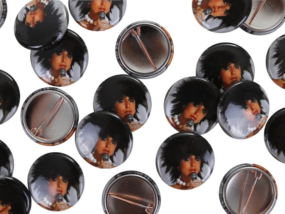 Portrait button Multicolor