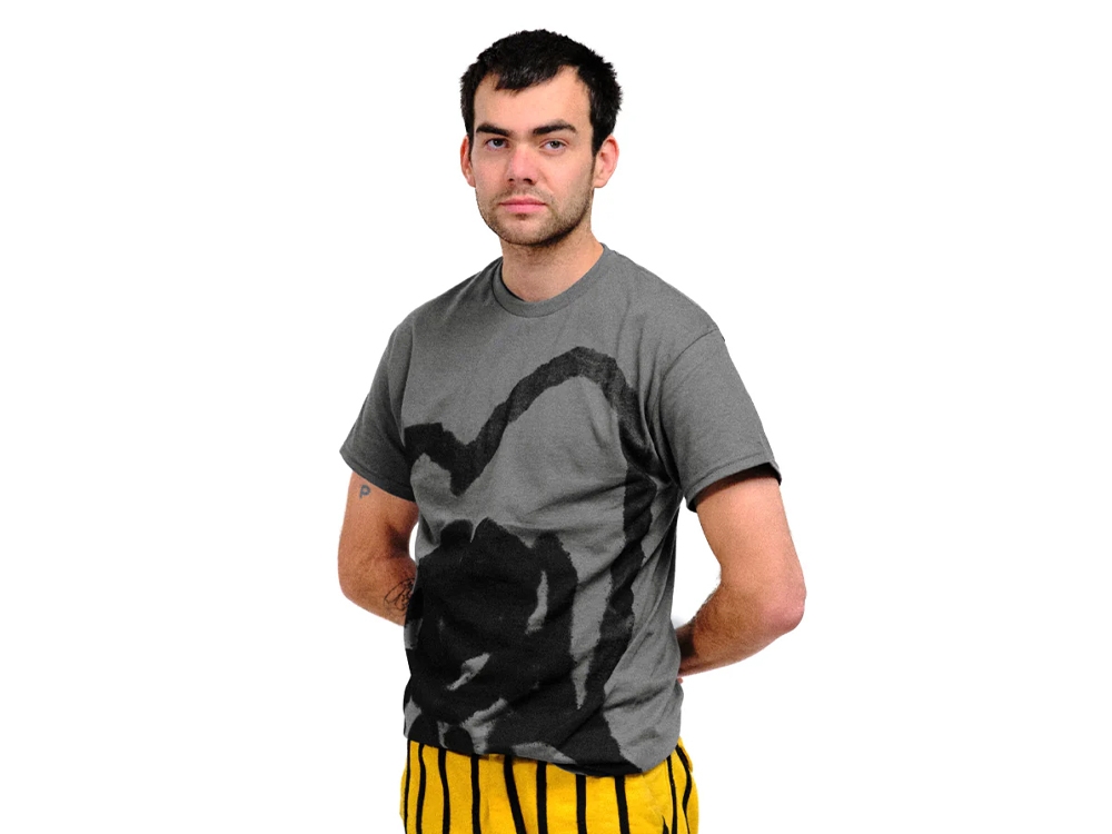 Graffiti T-shirt Grijs