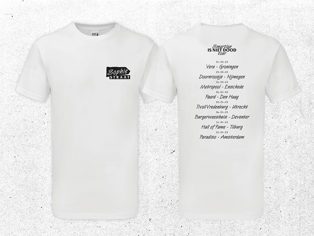 Tour 2023 T-shirt Wit